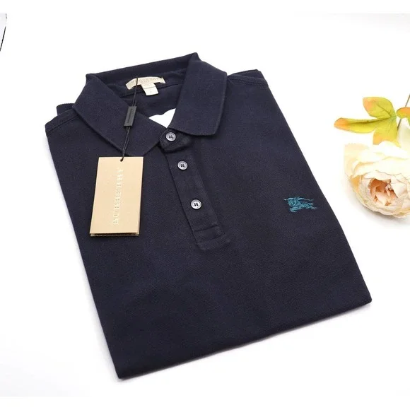 NWT Burberry Men’s Polo size S Navy